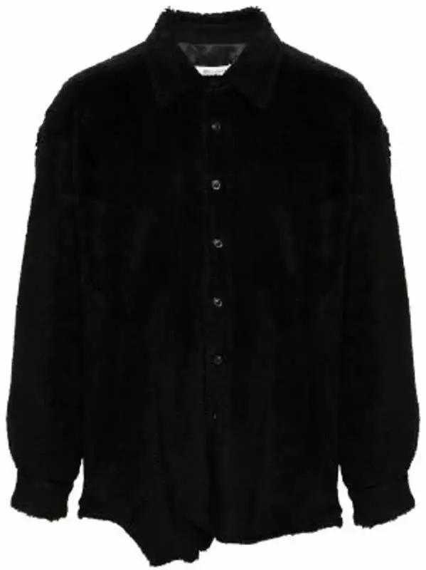 Maison Margiela Teddy faux-shearling shirt $1165