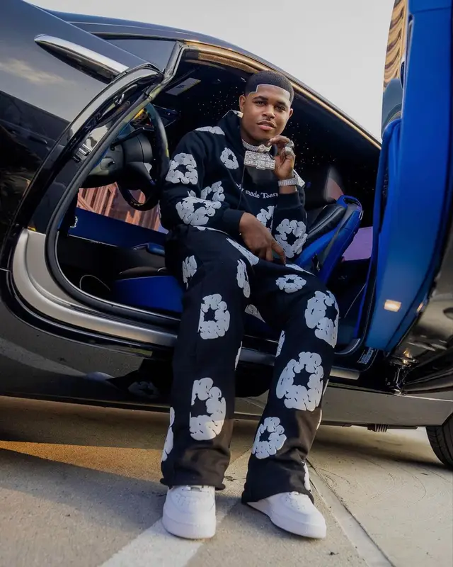 D Sturdy outfit in Readymade, Nike, and Denim Tears, 2023