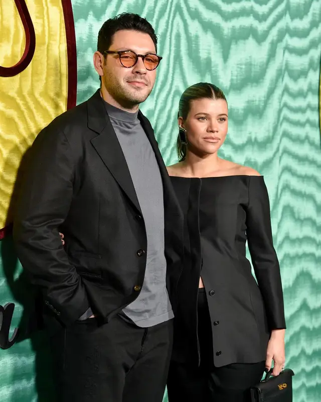 Sofia Richie outfit in Hermes and Saint Laurent, 2024