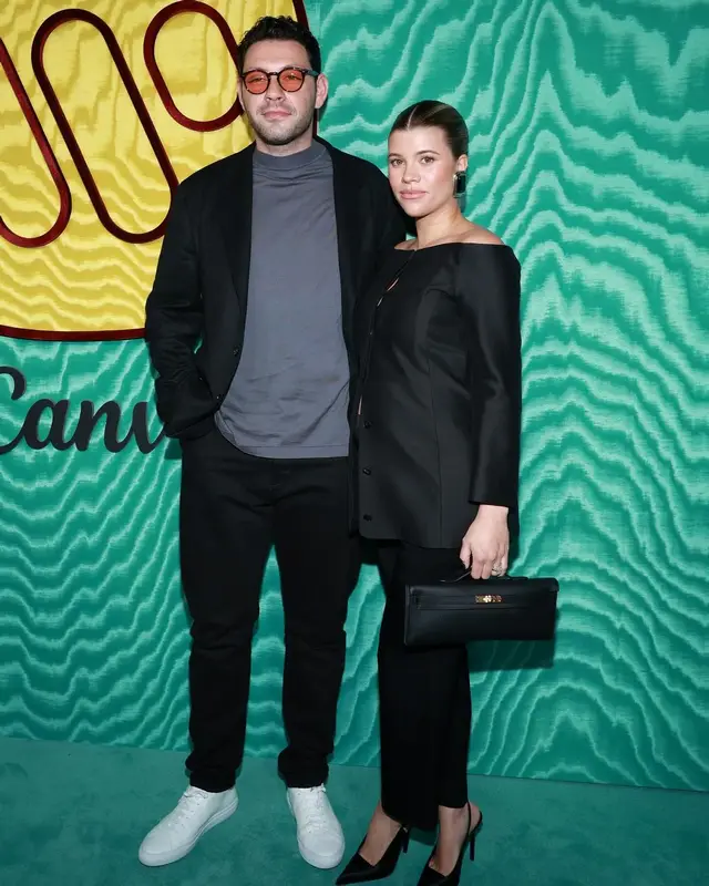 Sofia Richie outfit in Hermes and Saint Laurent, 2024