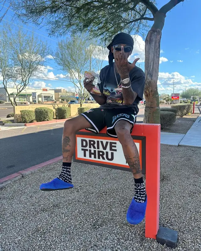 Famous Dex outfit in Pro Standard and Marni, 2024