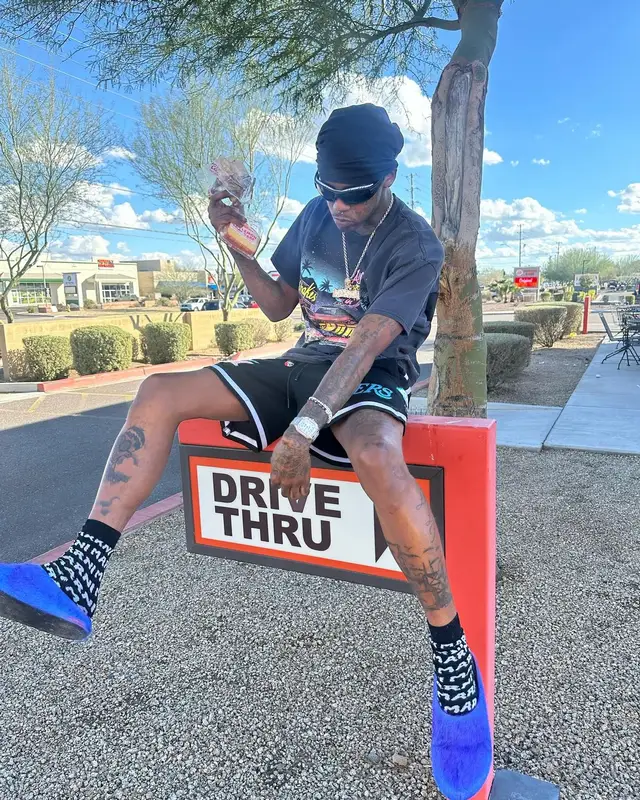 Famous Dex outfit in Pro Standard and Marni, 2024