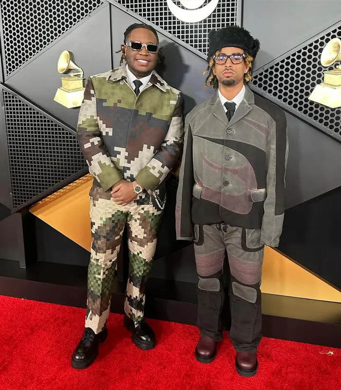 Tay Keith outfit in Louis Vuitton, 2024