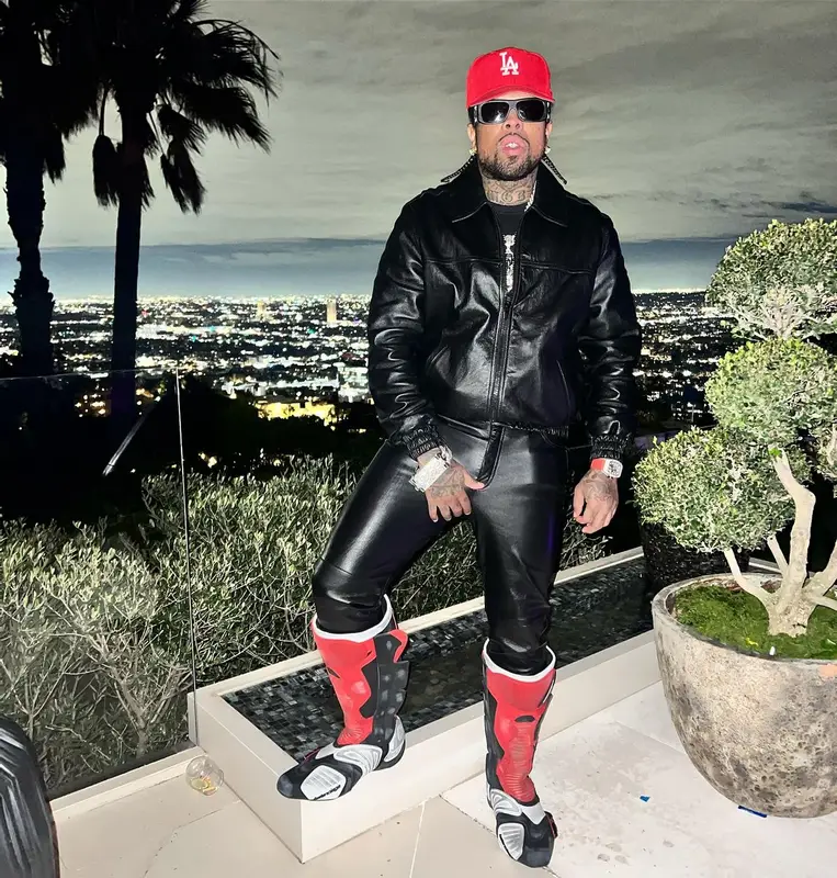 Westside Gunn outfit in Celine, Givenchy, and New Era, 2024