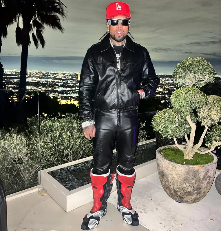 Westside Gunn outfit in Celine, Givenchy, and New Era, 2024