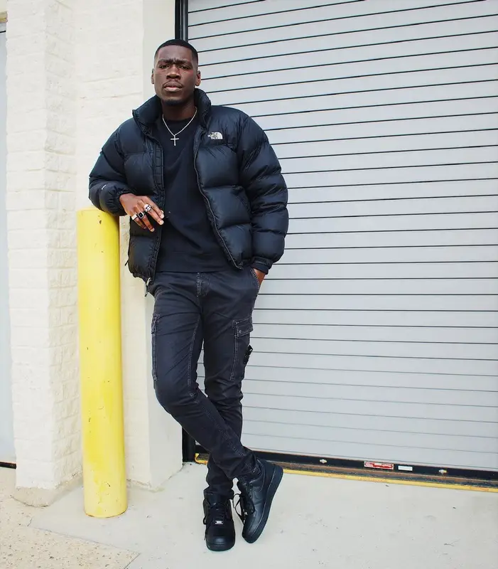 Foggieraw outfit in The North Face, Stone Island, and Nike, 2021
