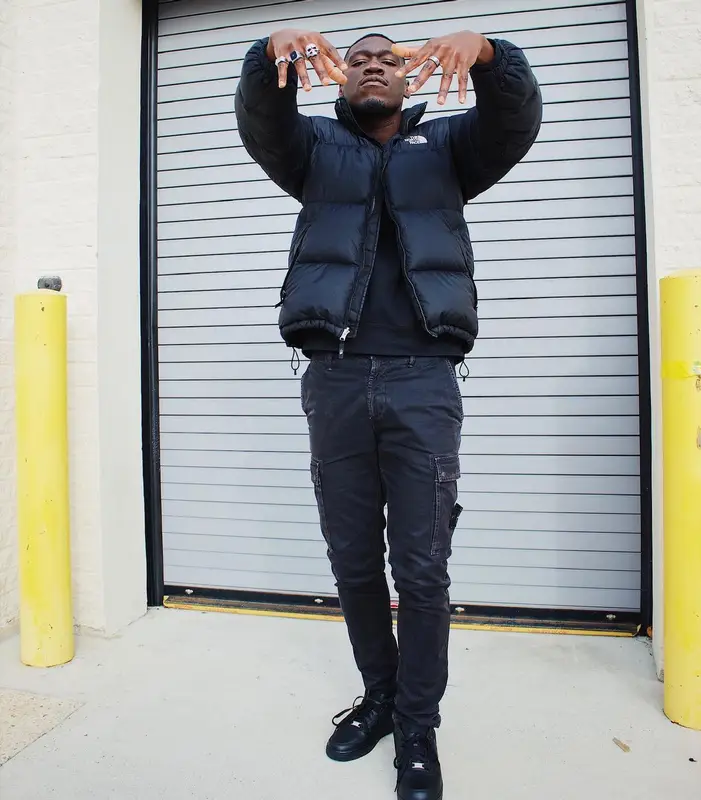 Foggieraw outfit in The North Face, Stone Island, and Nike, 2021
