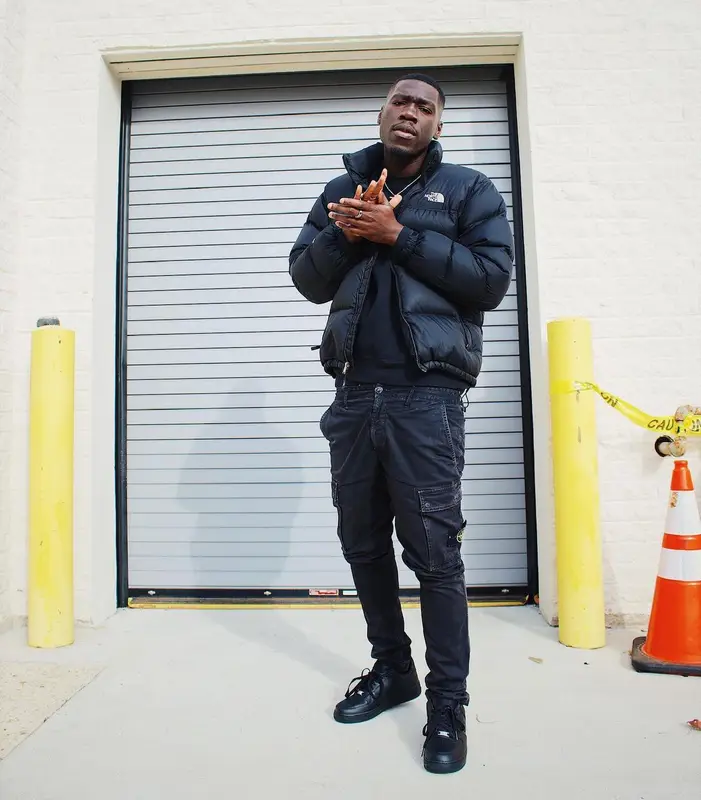 Foggieraw outfit in The North Face, Stone Island, and Nike, 2021