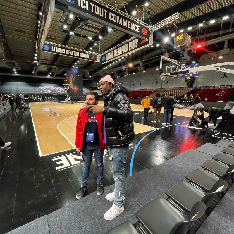 Kaza outfit in Nike and Moncler, 2024