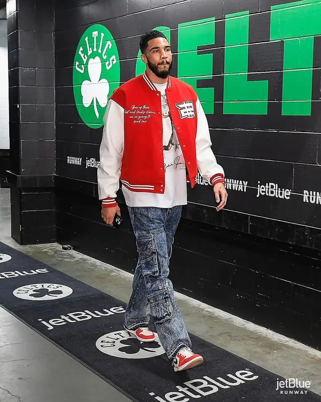 Jayson Tatum outfit in Fifty2Hundred, 2024