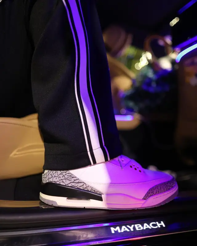 DJ Khaled outfit in Celine and Jordan, 2024