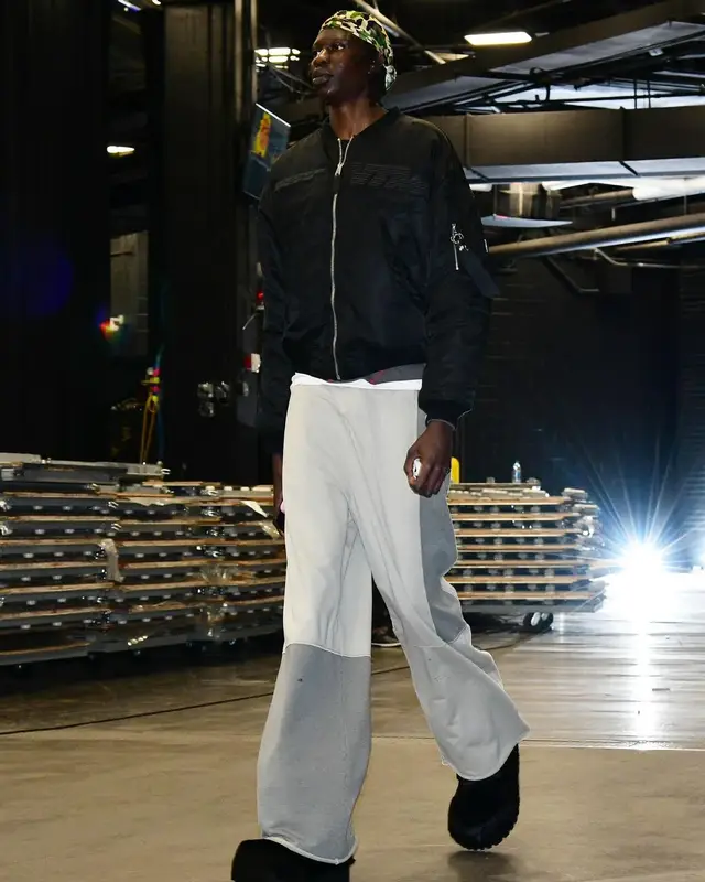Bol Bol outfit in Vetements, Maison Margiela, and Alpha Industries, 2024