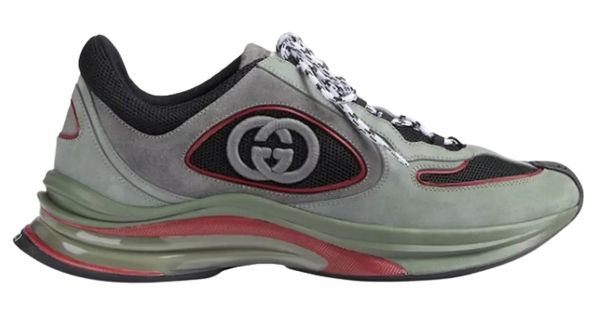 Gucci Grey Dusty Run Sneakers $1100