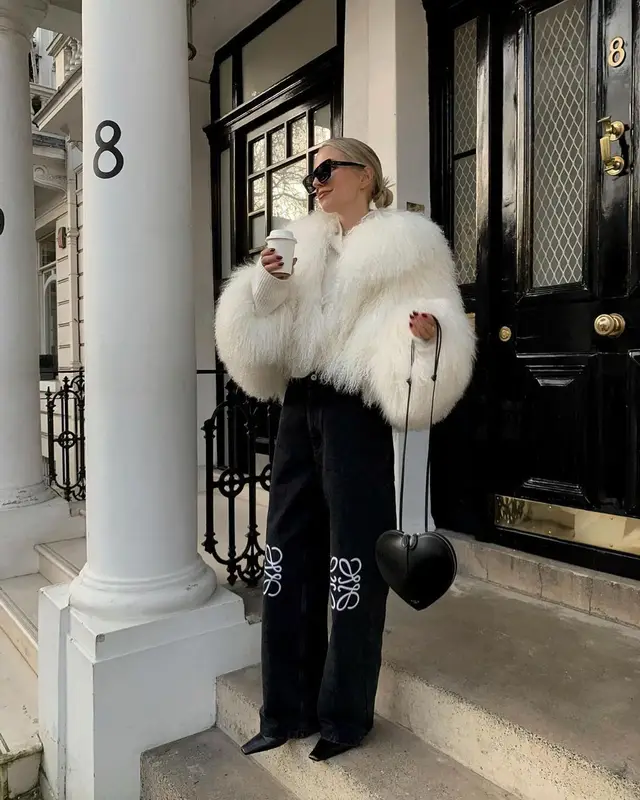 Leonie Hanne outfit in Celine, 2024