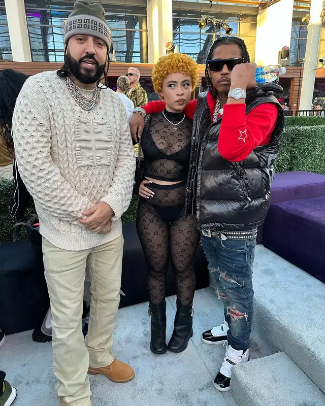 Ice Spice outfit in Marine Serre and Givenchy, 2024