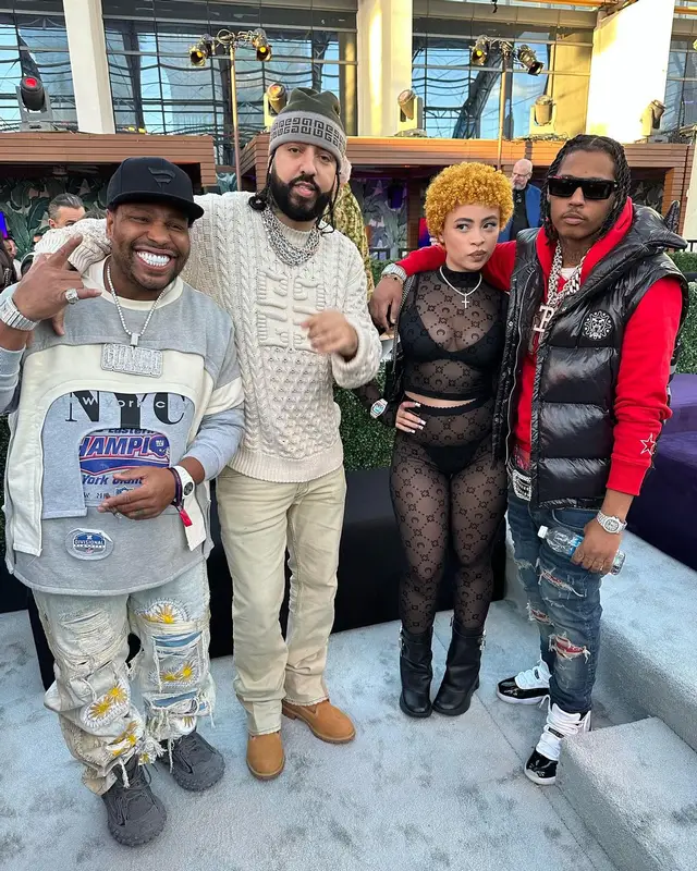 DThang Gz outfit in Amiri, Jordan, and B.B. Simon, 2024