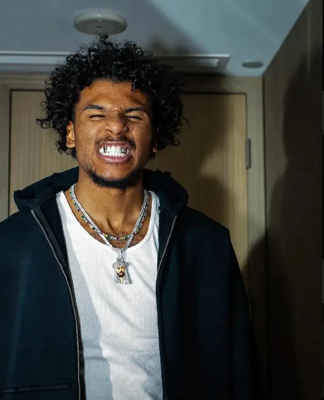 Jalen Green outfit in Balenciaga and Amiri, 2024