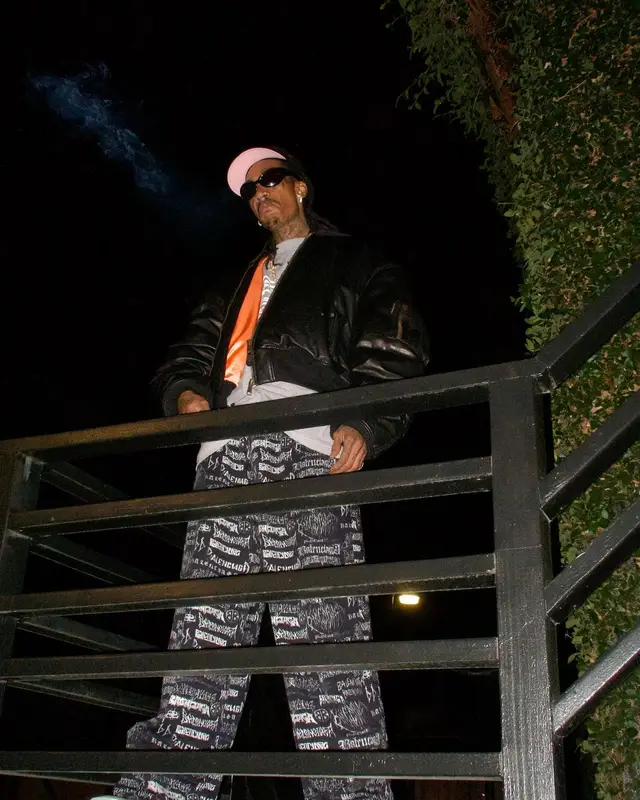 Wiz Khalifa outfit in Balenciaga, 2024