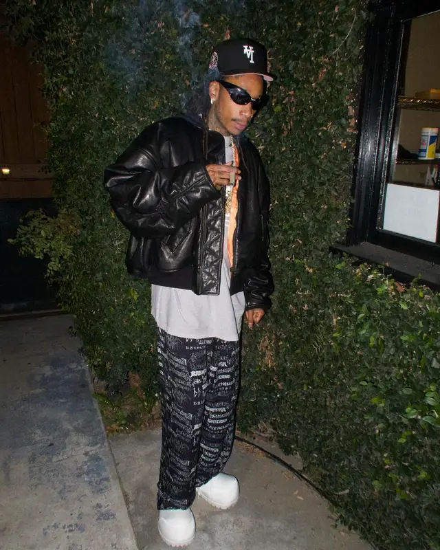 Wiz Khalifa outfit in Balenciaga, 2024