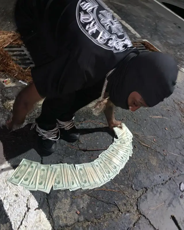 Mac Critter outfit in Chrome Hearts, Amiri, and Lanvin, 2023