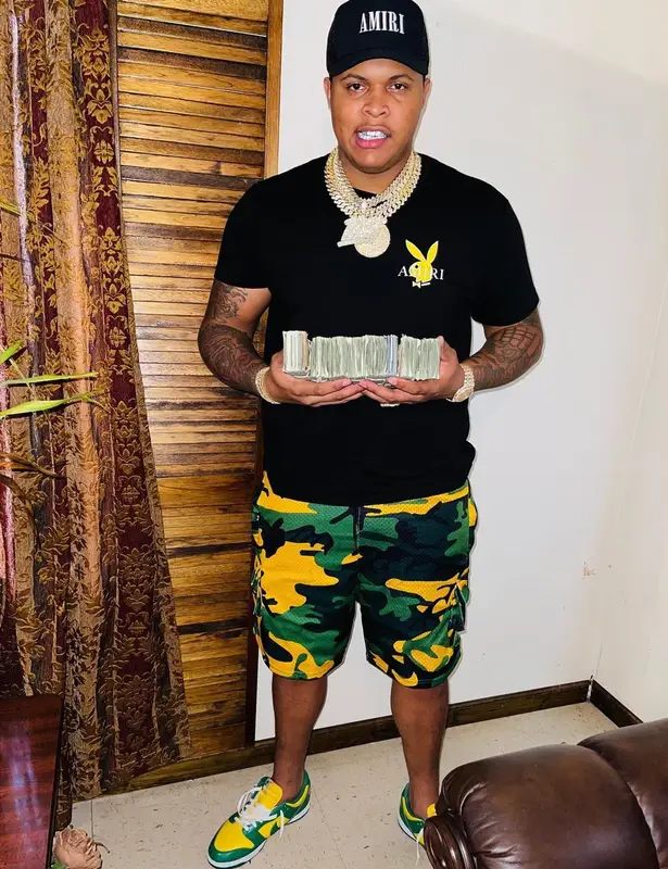 BigWalkDog outfit in Playboy, Nike, and Amiri, 2024