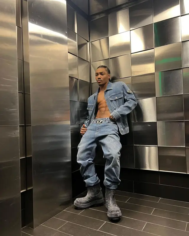 Josh Levi outfit in Diesel, 2023