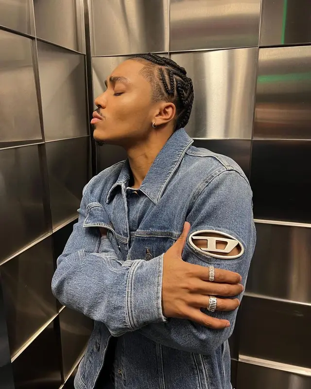 Josh Levi outfit in Diesel, 2023