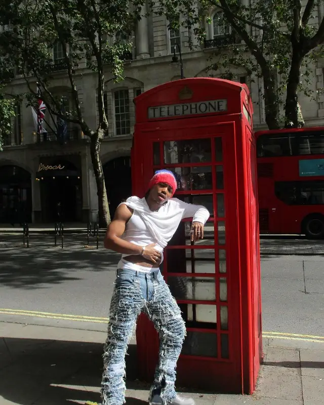 Josh Levi outfit in Calvin Klein, Alyx, and ERL, 2023