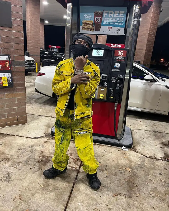 Baby Jungle outfit in Rta, Balenciaga, and Nike, 2023