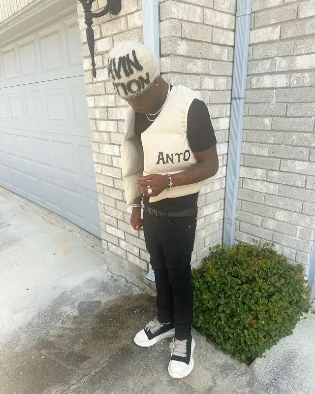 2KBABY outfit in Amiri, Rick Owens, and Dior, 2024