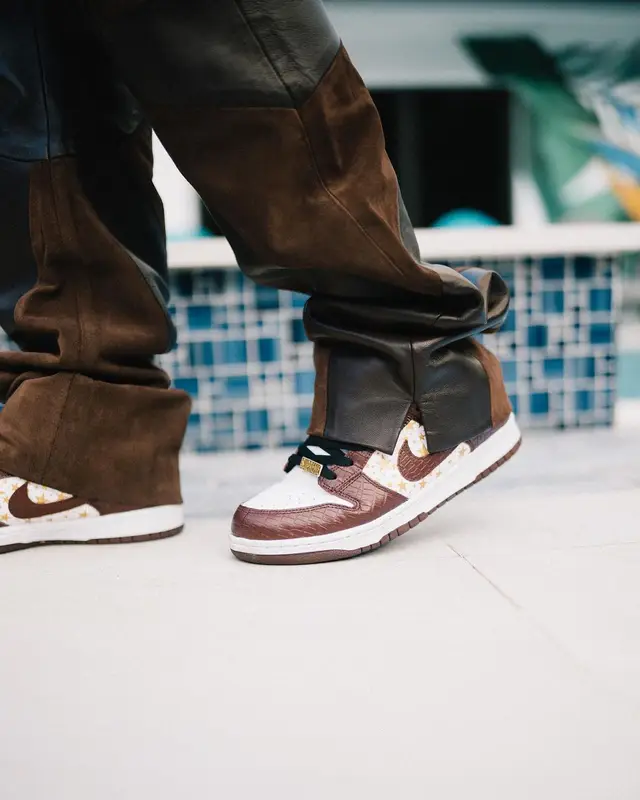 Fredo Bang outfit in Fraction, Supreme, and Nike, 2024