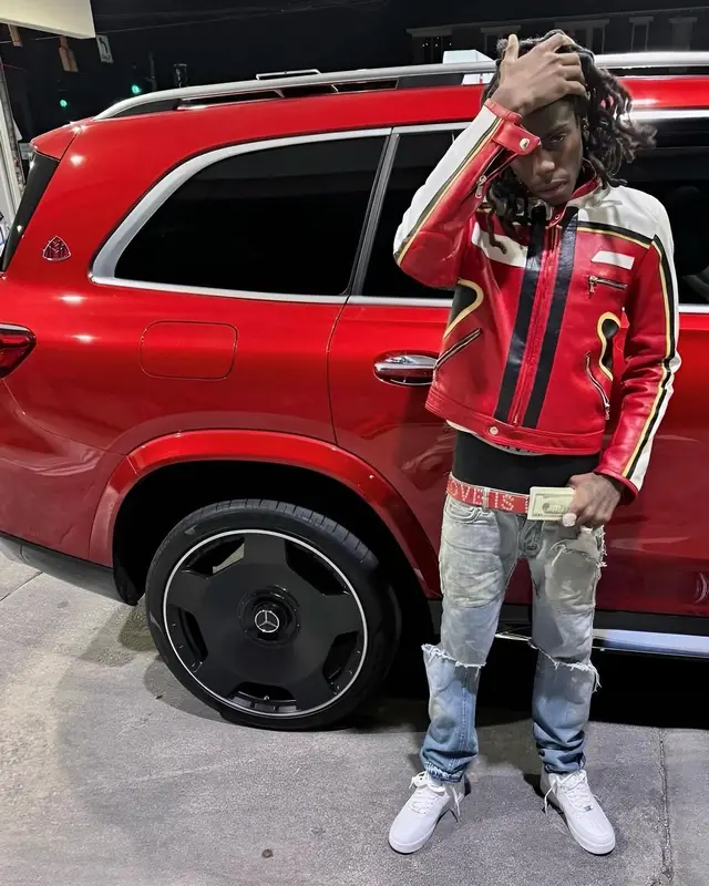 Yung Bans outfit in Dolce & Gabbana, Maison Margiela, and Junya Watanabe, 2024