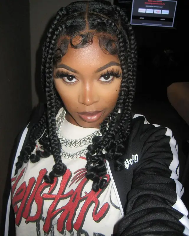 Asian Doll outfit in Palm Angels, Hellstar, and Chanel, 2024