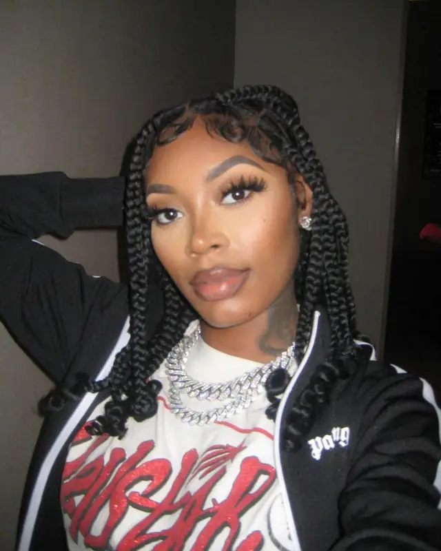 Asian Doll outfit in Palm Angels, Hellstar, and Chanel, 2024