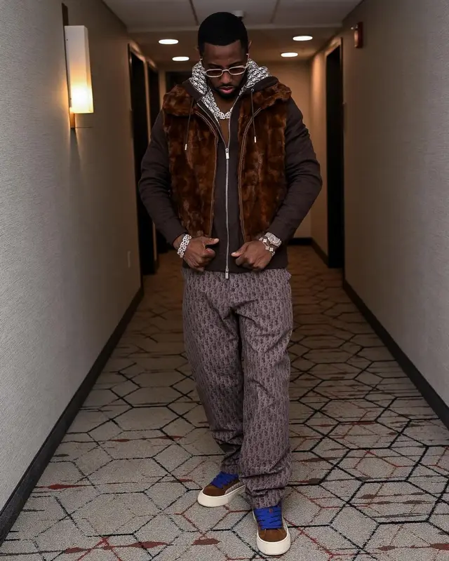 Fabolous outfit in Dior, 2024