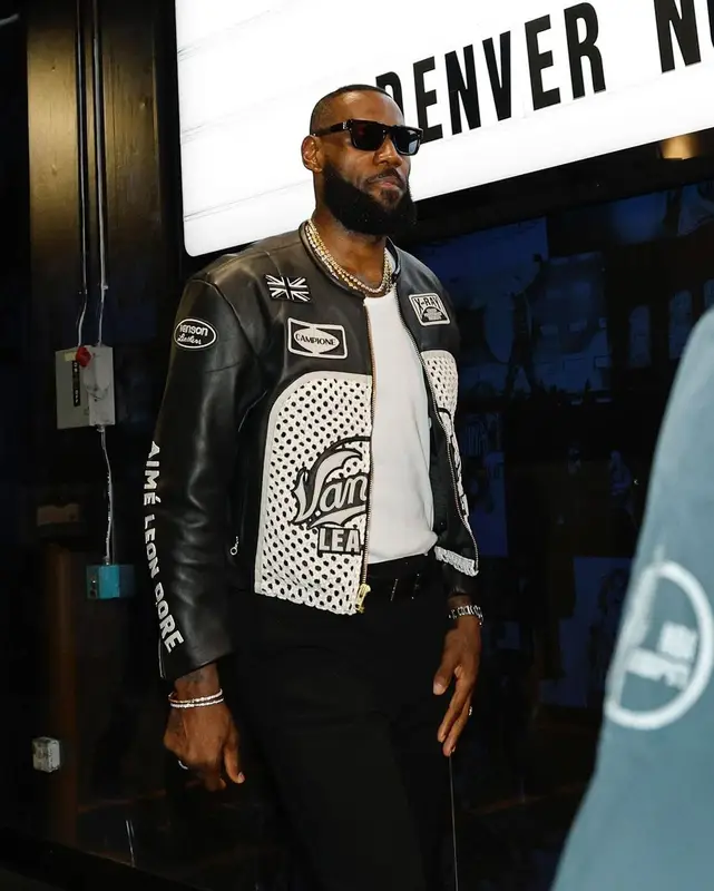 LeBron James outfit in Aime Leon Dore, Nike, and A-Cold-Wall*, 2024