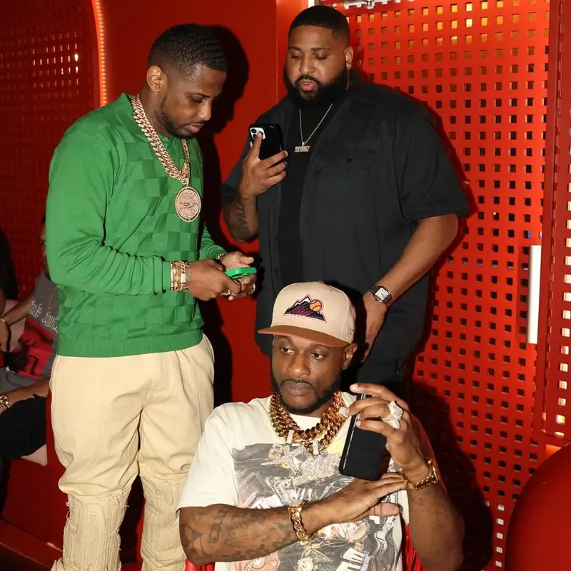 Fabolous outfit in Who Decides War and Bottega Veneta, 2024
