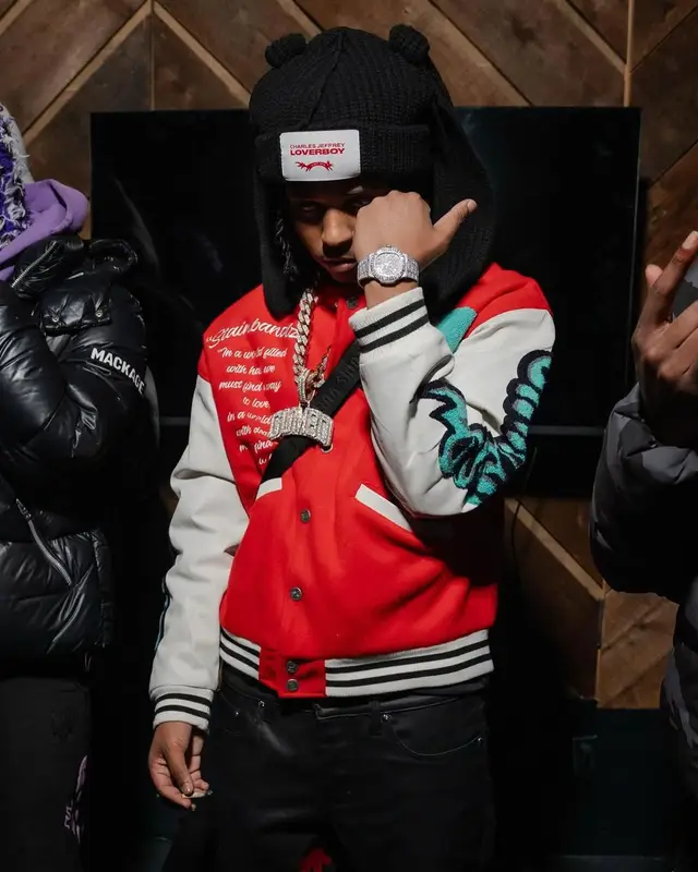 DThang Gz outfit in Balenciaga, Louis Vuitton, and Loverboy by Charles Jeffrey, 2024
