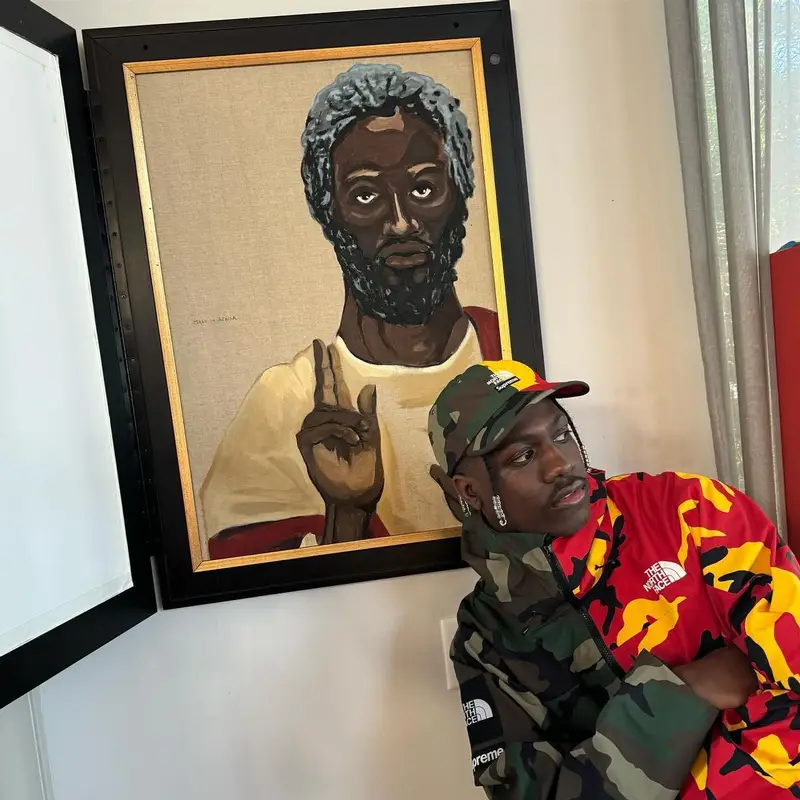 Lil Yachty outfit in Supreme and The North Face, 2024