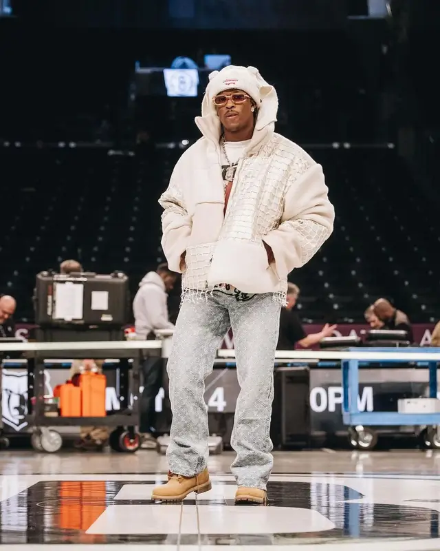 Ray-Ray Mccloud III outfit in Who Decides War, Louis Vuitton, and Loverboy by Charles Jeffrey, 2024