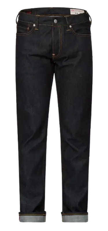 Evisu Orange Brushstroke Daicock Slim Straight Fit Jeans $349