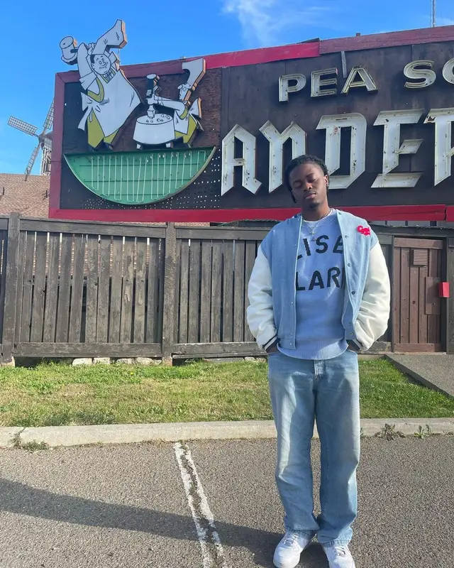 Wolfacejoeyy outfit in Golf Wang, Keiser Clark, and Nike, 2023