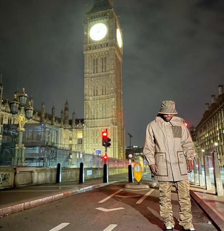 Floyd Mayweather outfit in EPTM and Fendi, 2024