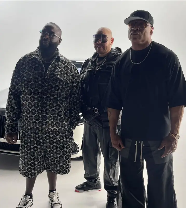Rick Ross outfit in Honor The Gift and Louis Vuitton, 2024