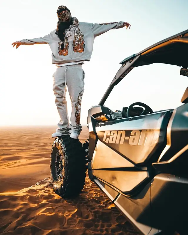 Millyz outfit in Who Decides War and Nike, 2024
