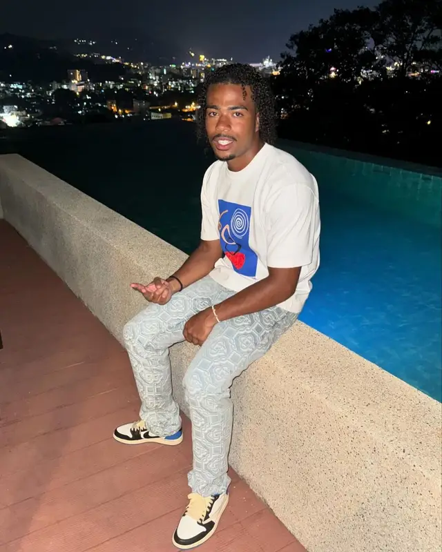 Gambi outfit in Jacquemus, Casablanca, and Nike, 2024