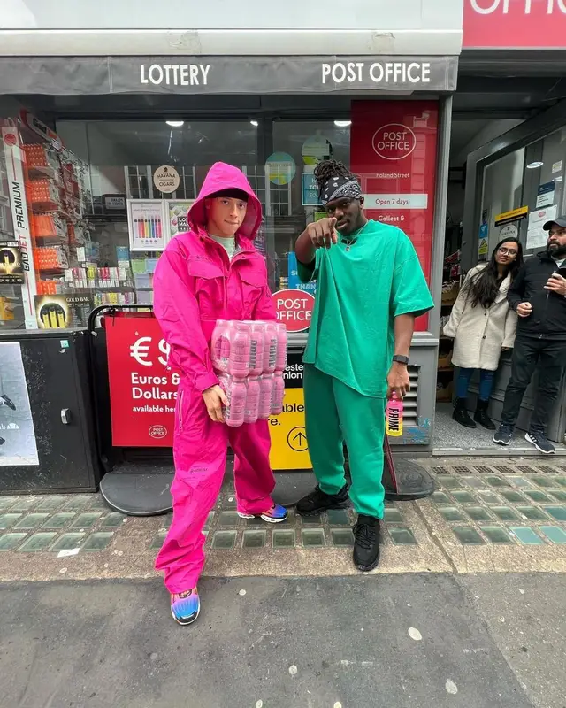 Central Cee outfit in Stussy and Nike, 2024