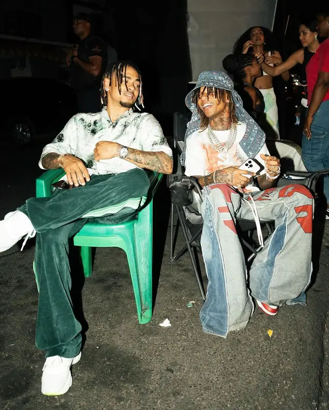 Swae Lee outfit in Rexeizen, Lanvin, and Future Merch, 2024