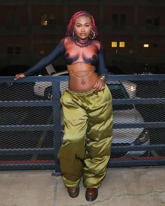 kaliii outfit in Jean Paul Gaultier, Akira, and Dr. Martens, 2023