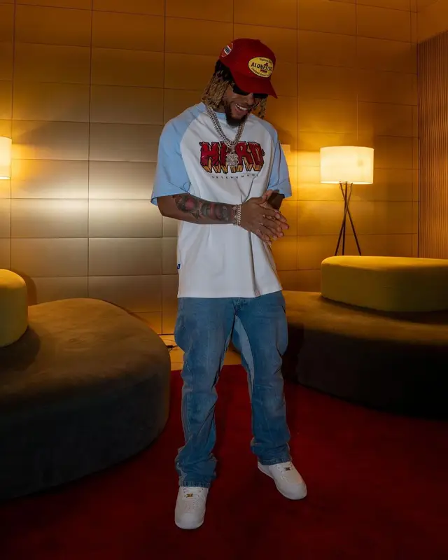 Poco Lee outfit in Nike, Dolce & Gabbana, and Monostarz, 2024